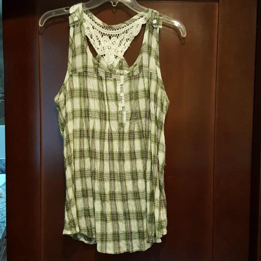 Mudd Tank Blouse